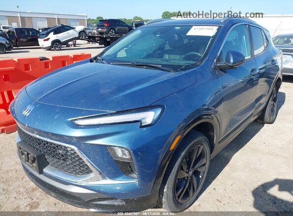 KL4AMESL2SB020751 2025 BUICK ENCORE Синий Передняя левая четверть