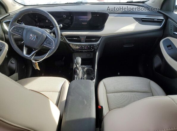 KL4AMGSL1RB153331 2024 BUICK ENCORE White წინა პანელის ხედი