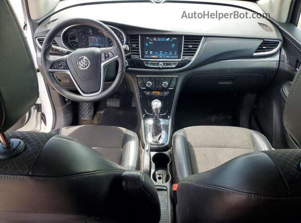 KL4CJ1SB0KB788200 2019 BUICK ENCORE White Widok deski rozdzielczej