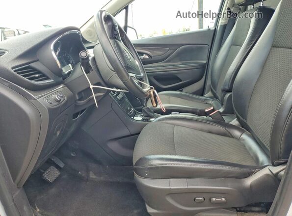KL4CJ1SB0KB788200 2019 BUICK ENCORE White Widok wnętrza z przodu