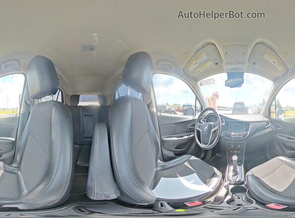 KL4CJ1SB0KB788200 2019 BUICK ENCORE White Widok wnętrza 360 stopni