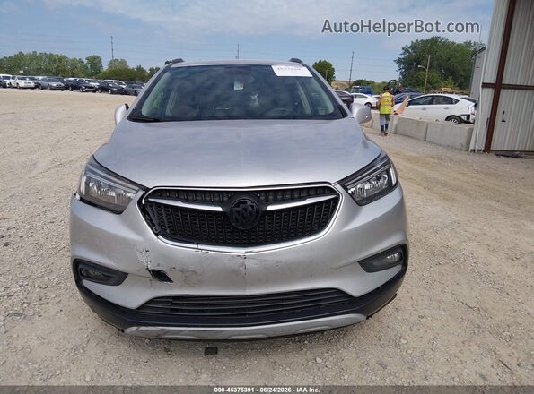 KL4CJ1SB1KB889889 2019 BUICK ENCORE Silver Widok zestawu wskaźników