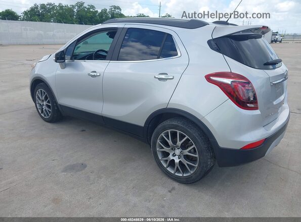 KL4CJ1SB2JB570628 2018 BUICK ENCORE Silver Задня ліва чверть