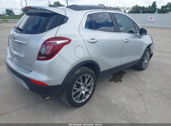 KL4CJ1SB2JB570628 2018 BUICK ENCORE Silver Задня права чверть
