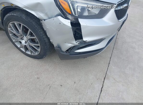KL4CJ1SB2JB570628 2018 BUICK ENCORE Silver Вид спереду