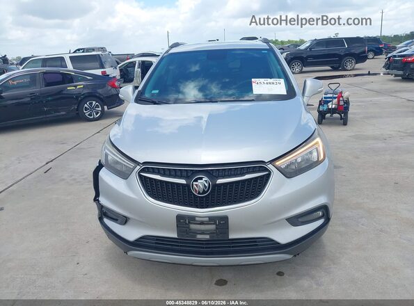 KL4CJ1SB2JB570628 2018 BUICK ENCORE Silver Вид щитка приладів