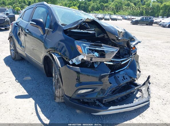 KL4CJ1SB2KB834240 2019 BUICK ENCORE Black Դիմացի տեսք