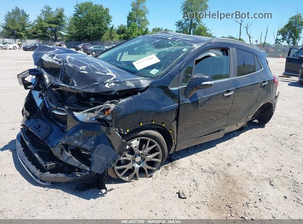 KL4CJ1SB2KB834240 2019 BUICK ENCORE Black Առջևի ձախ երեք քառորդ տեսարան