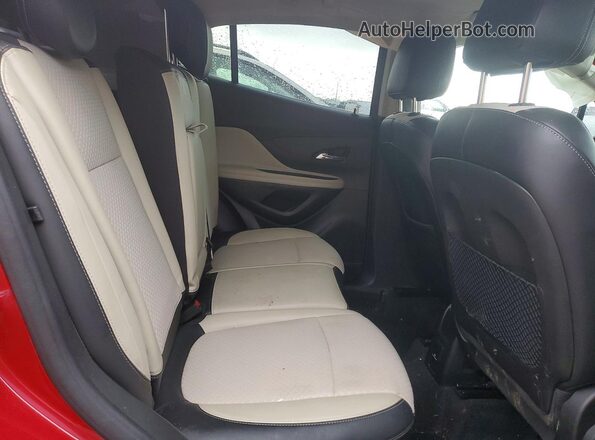 KL4CJ1SB4KB877848 2019 BUICK ENCORE Красный Вид задней части салона