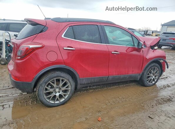 KL4CJ1SB4KB877848 2019 BUICK ENCORE Красный Задняя правая четверть