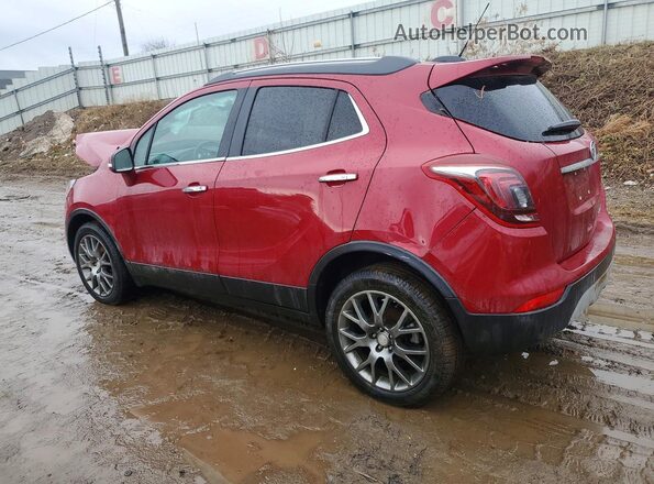 KL4CJ1SB4KB877848 2019 BUICK ENCORE Красный Задняя левая четверть