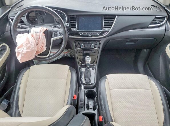 KL4CJ1SB4KB877848 2019 BUICK ENCORE Красный Вид панели приборов