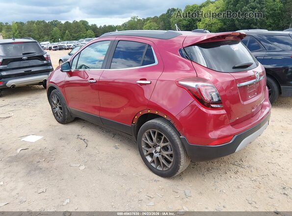 KL4CJ1SB7KB714725 2019 BUICK ENCORE Red Հետևի ձախ
