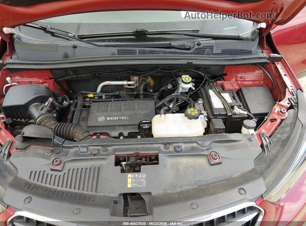 KL4CJ1SB7KB714725 2019 BUICK ENCORE Red Հետևի տեսք