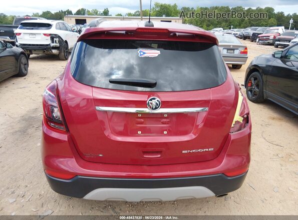 KL4CJ1SB7KB714725 2019 BUICK ENCORE Red 