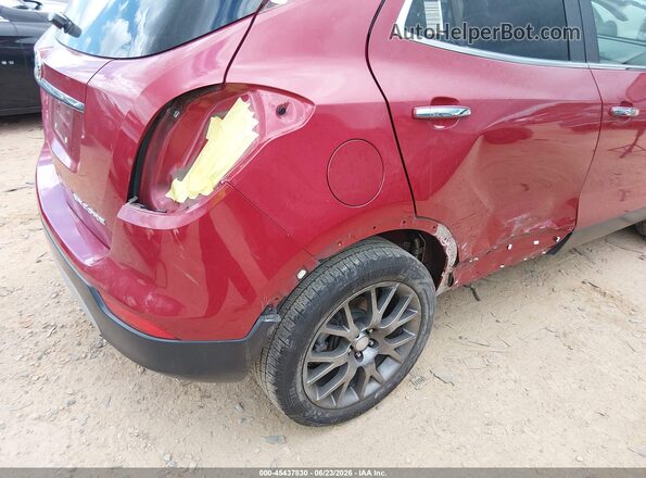 KL4CJ1SB7KB714725 2019 BUICK ENCORE Red 
