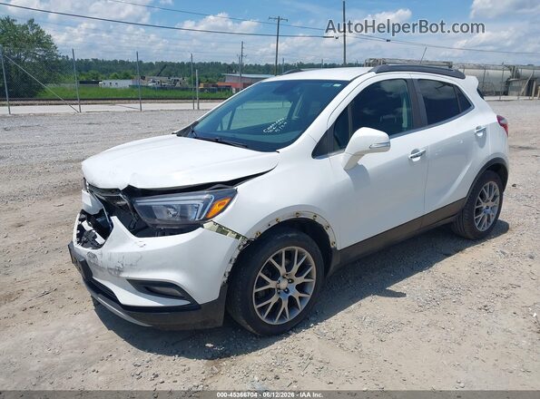 KL4CJ1SBXJB591503 2018 BUICK ENCORE White Передня ліва чверть
