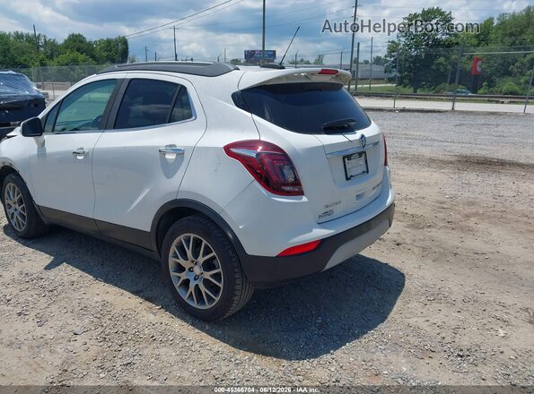 KL4CJ1SBXJB591503 2018 BUICK ENCORE White Задня ліва чверть