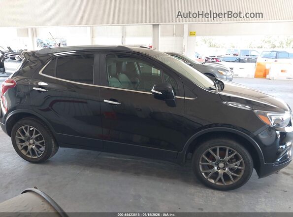 KL4CJ1SBXKB790620 2019 BUICK ENCORE Black Widok wnętrza z tyłu