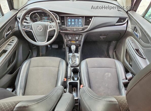 KL4CJ1SM5KB726342 2019 BUICK ENCORE Black Widok deski rozdzielczej