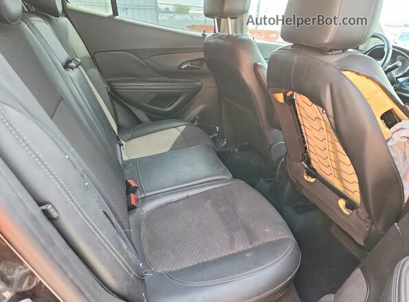 KL4CJ1SM5KB726342 2019 BUICK ENCORE Black Widok wnętrza z tyłu