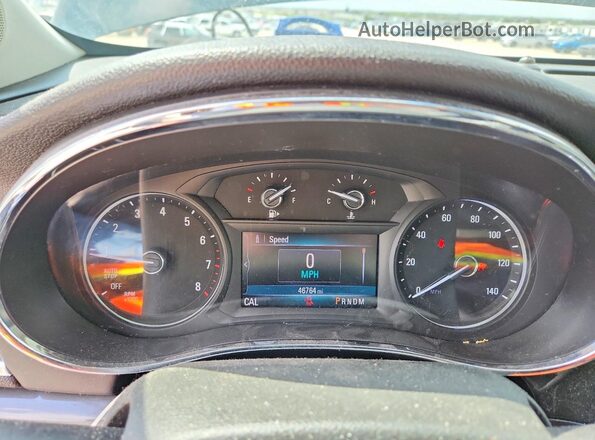 KL4CJ1SM5KB726342 2019 BUICK ENCORE Black Widok zestawu wskaźników