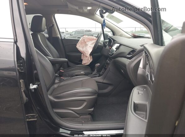 KL4CJ2SB0JB509610 2018 BUICK ENCORE Black Вид салону спереду