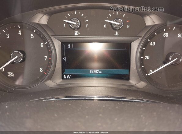 KL4CJ2SB0JB509610 2018 BUICK ENCORE Black Вид задніх сидінь