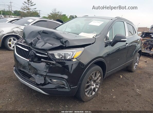 KL4CJ2SB0JB509610 2018 BUICK ENCORE Black Вид спереду
