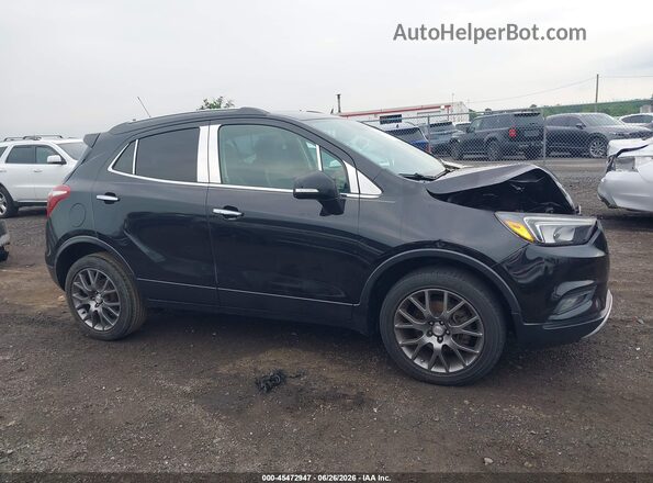 KL4CJ2SB0JB509610 2018 BUICK ENCORE Black Вид задньої частини салону