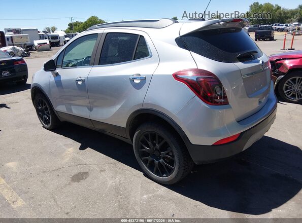 KL4CJ2SB0KB714216 2019 BUICK ENCORE Silver Trasero izquierdo
