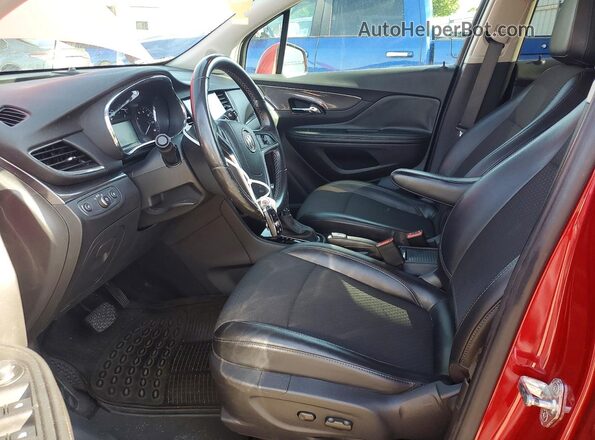 KL4CJ2SB0KB764467 2019 BUICK ENCORE Red Вид салону спереду