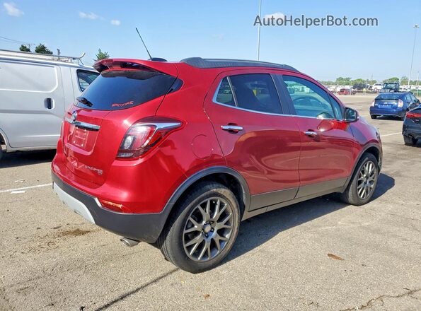 KL4CJ2SB0KB764467 2019 BUICK ENCORE Red Задня права чверть