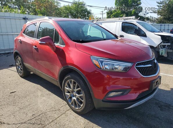 KL4CJ2SB0KB764467 2019 BUICK ENCORE Red Передня права чверть