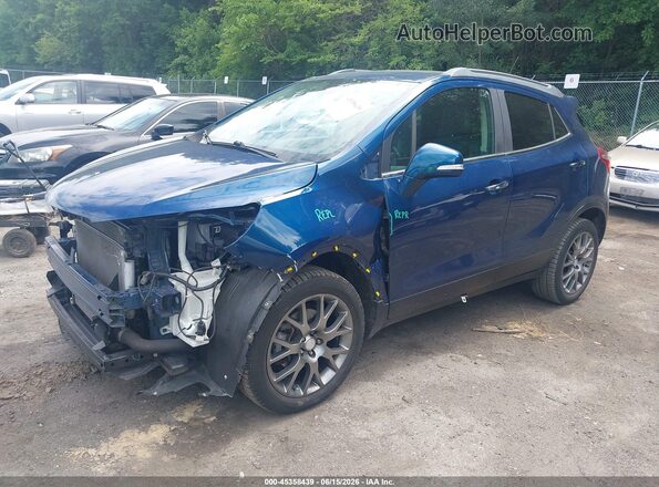 KL4CJ2SB1KB854856 2019 BUICK ENCORE Blue Vista tres cuartos delantera izquierda