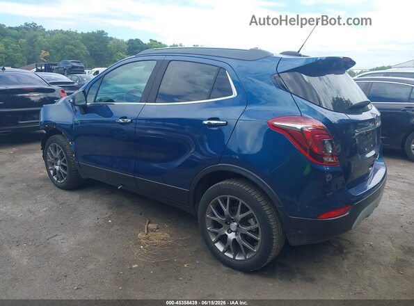 KL4CJ2SB1KB854856 2019 BUICK ENCORE Blue Trasero izquierdo