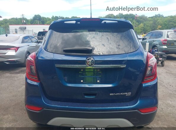KL4CJ2SB1KB854856 2019 BUICK ENCORE Blue 
