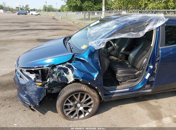 KL4CJ2SB2KB910318 2019 BUICK ENCORE Blue წინა ხედი