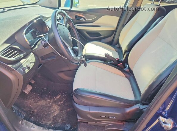 KL4CJ2SB9KB881092 2019 BUICK ENCORE Blue Սալոնի դիմացի տեսք