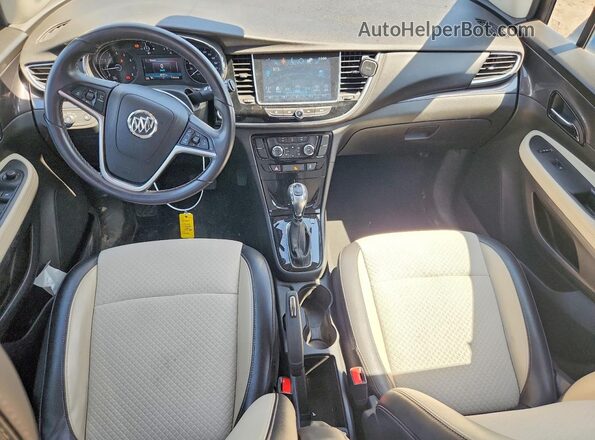 KL4CJ2SB9KB881092 2019 BUICK ENCORE Blue Առջևի վահանակի տեսք