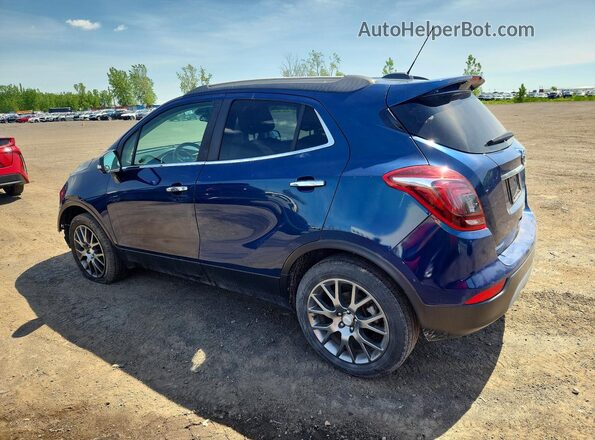KL4CJ2SB9KB881092 2019 BUICK ENCORE Blue Հետևի ձախ