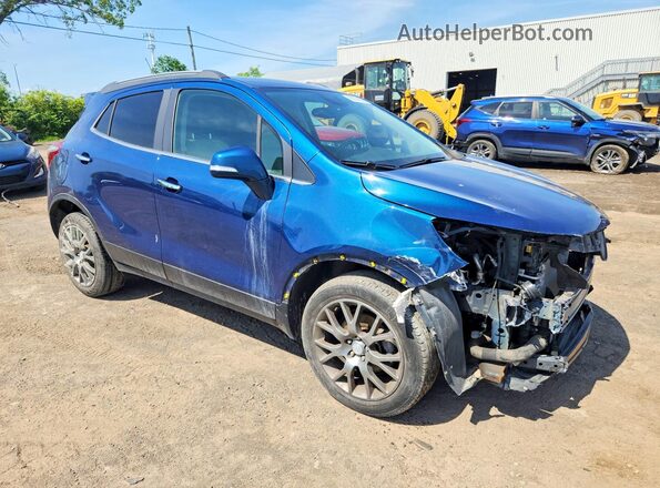KL4CJ2SB9KB881092 2019 BUICK ENCORE Blue Առջևի աջ