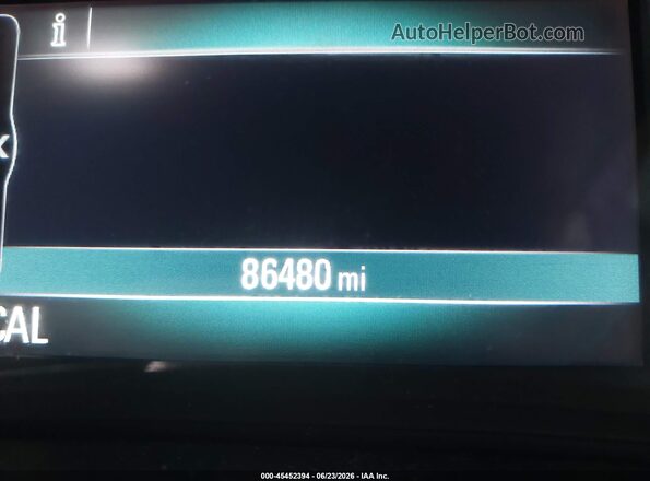 KL4CJ3SB8JB640015 2018 BUICK ENCORE White Widok tylnych siedzeń