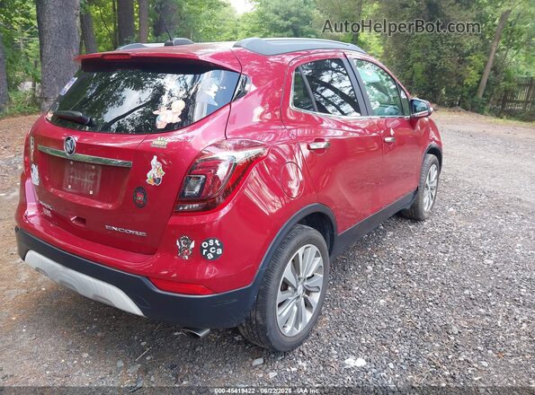 KL4CJASB0HB043603 2017 BUICK ENCORE Red Задня права чверть