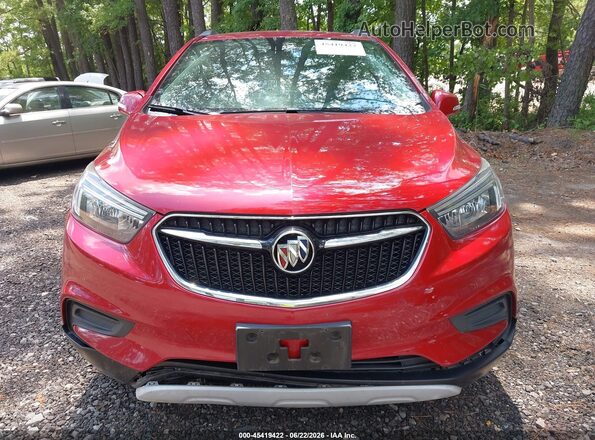 KL4CJASB0HB043603 2017 BUICK ENCORE Red Вид щитка приладів