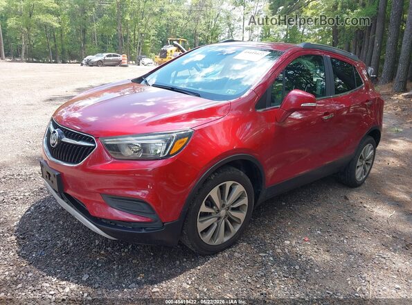 KL4CJASB0HB043603 2017 BUICK ENCORE Red Передня ліва чверть