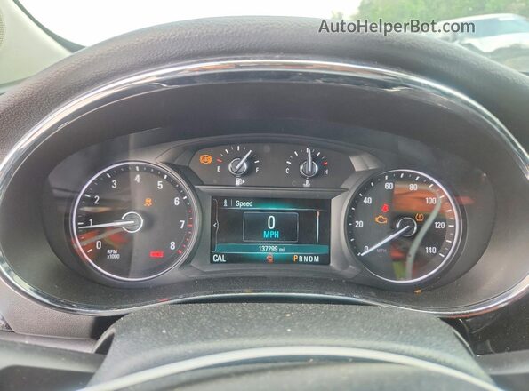 KL4CJASB0HB068906 2017 BUICK ENCORE Черный Вид щитка приборов
