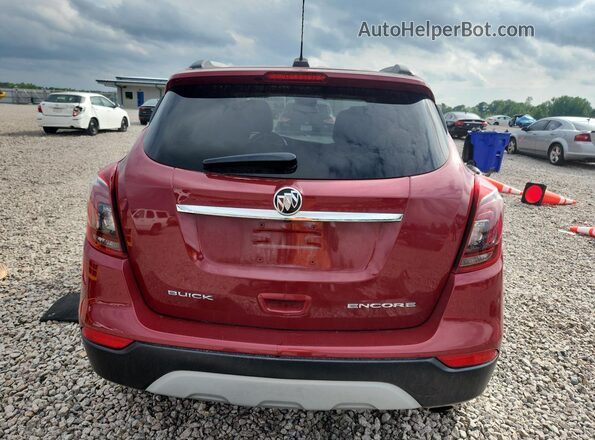 KL4CJASB0HB109924 2017 BUICK ENCORE Red Вид ззаду