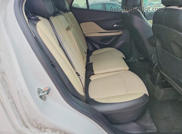 KL4CJASB0HB150909 2017 BUICK ENCORE Белый Вид задней части салона