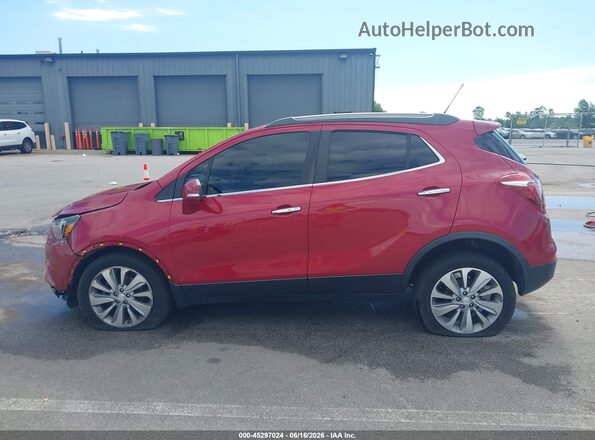 KL4CJASB0JB580784 2018 BUICK ENCORE Red Vista interior de 360 grados